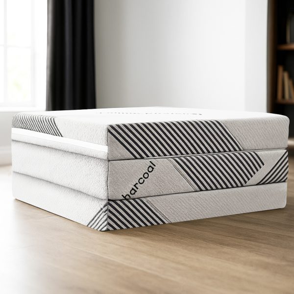 Ortho Trifold Foldable Back Support HR Foam Mattress - Image 2